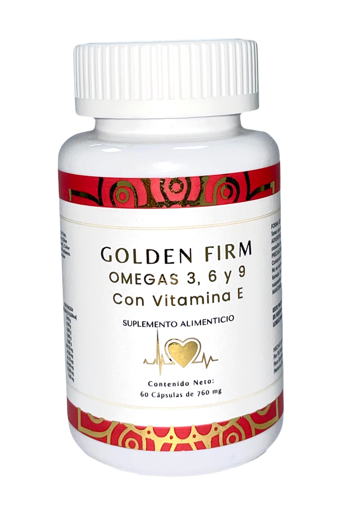 OMEGAS 3, 6 y 9 con Vitamina E – "Golden Balance"